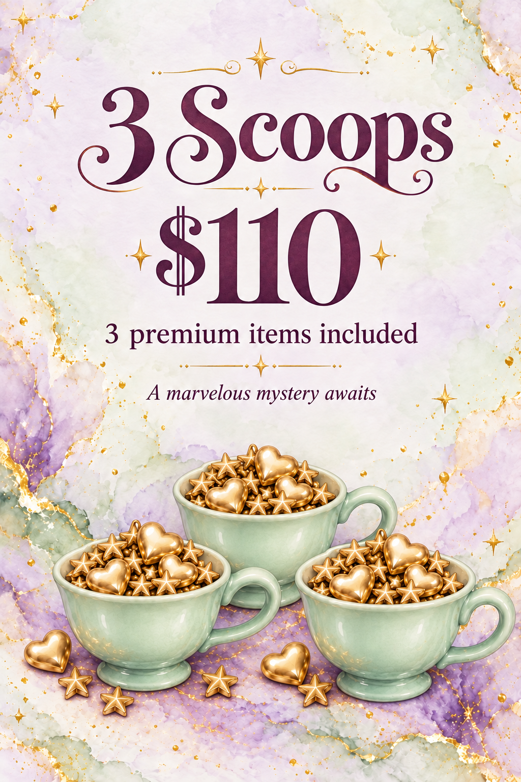 3 Scoops